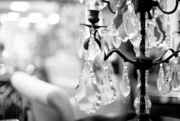 istock Chrystal chandelier close up 1454624786