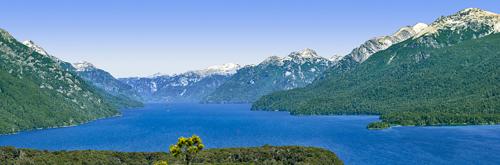 Lake Nahuel Huapi in Bariloche Patagonia Argentina - Blest Arm