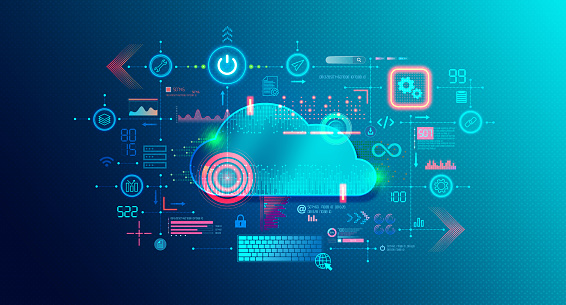 Cloud-native Apps and Cloud-native Technologies - Approach to Software Development in which Applications are Built and Run Natively in the Digital Cloud - Conceptual Illustration