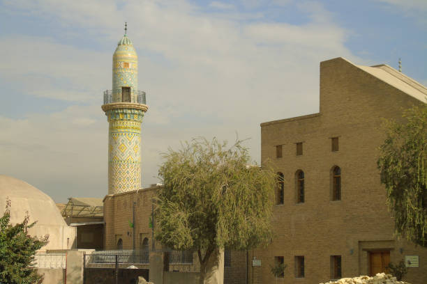 Mosque Inside Erbil Citadel, Iraq stock photo