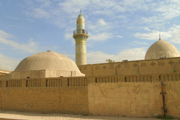 Mosque in Erbil Iraq stock photo