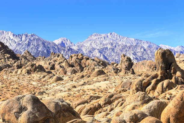 istock Alabama Hills with Sierra Nevada in the background 1454650712