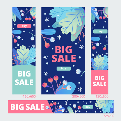 Seasonal Sale Web Banners