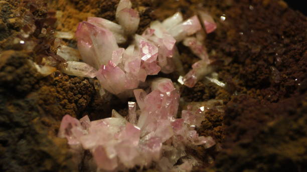 istock Delicate pink and white stones 1454675034