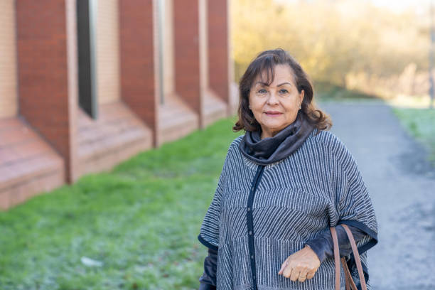 istock Senior Hispanic woman portrait 1454677371