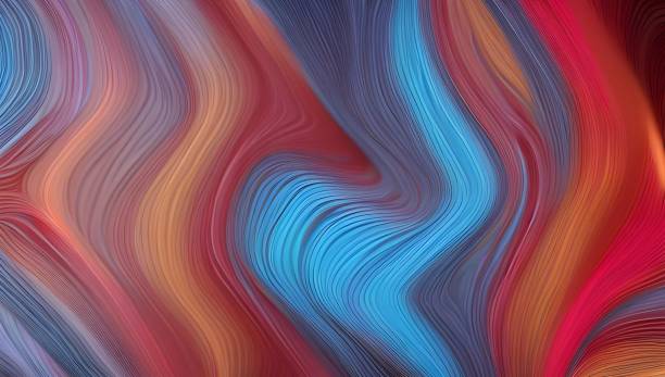 istock Illustration of a colorful surreal background 1454681683