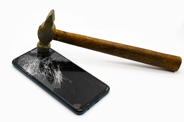 290+ Hammer Hitting A Mobile Phone Stock Photos, Pictures & Royalty ...