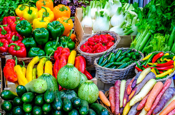 istock vegetable at a farmers market 1454687282