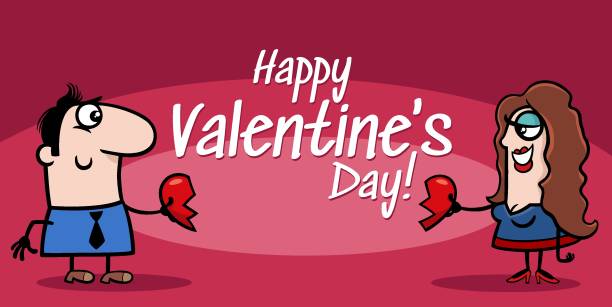 Ilustración de Diseño De San Valentín Con Pareja De Dibujos Animados Enamorada y más Vectores Libres de Derechos de Adulto - iStock Ilustración de Diseño De San Valentín Con Pareja De Dibujos Animados Enamorada y más Vectores Libres de Derechos de Adulto - iStock