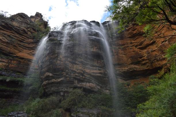 istock beautiful waterfall in Australia 1454695134