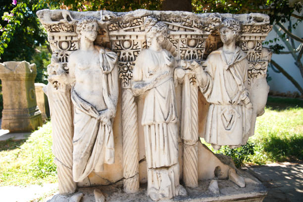 istock Sarcophagus in Antalya Archeological Museum, Antalya, Turkiye 1454698833