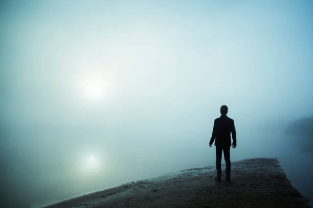 istock Silhouette of man 1454699436