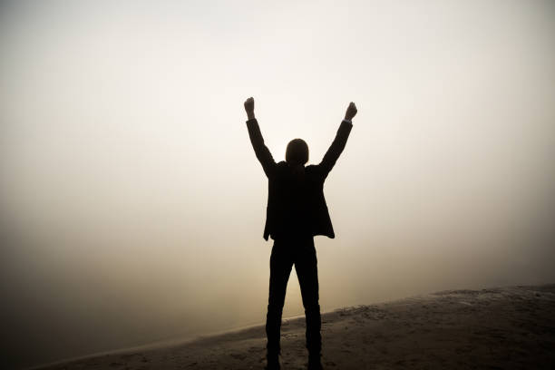 istock Silhouette of man 1454699722