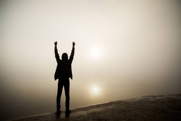 istock Silhouette of man 1454699762