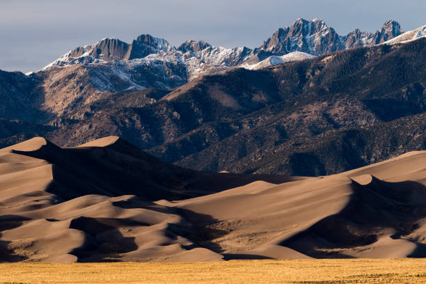 istock Winter at Great Sand Dunes National Park, Colorado. 1454699875