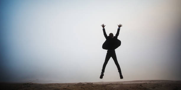 istock Silhouette of man 1454699959