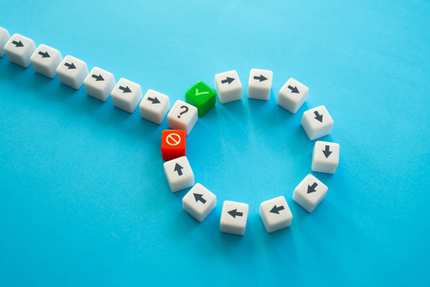 istock Illusion of choice. Failure delay. 1454703777