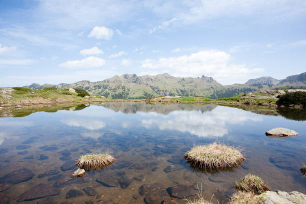 istock Lagorai mountain range landscape, italian Alps 1454710213