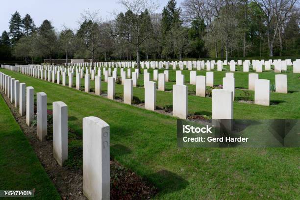 Commonwealth Cemetery Of Honor In Cologne Stock Photo - Download Image Now - 1914, 1918, 20th Century