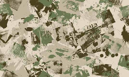 Seamless camouflaged grunge textures wallpaper background