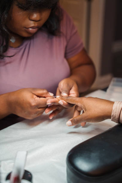 istock African American Nail Salon 1454729466