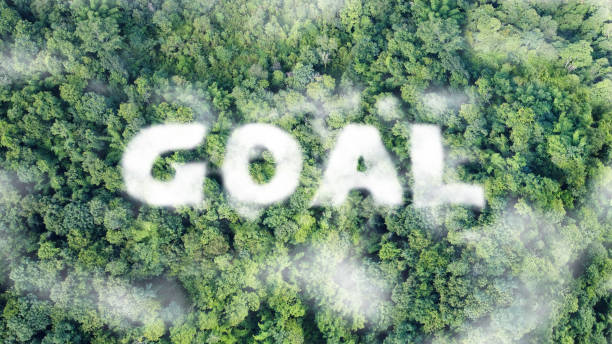 istock Goal cloud icon. Environmental technology concept. Sustainable development goals. SDGs. 1454734505