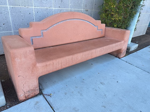 Cement bench