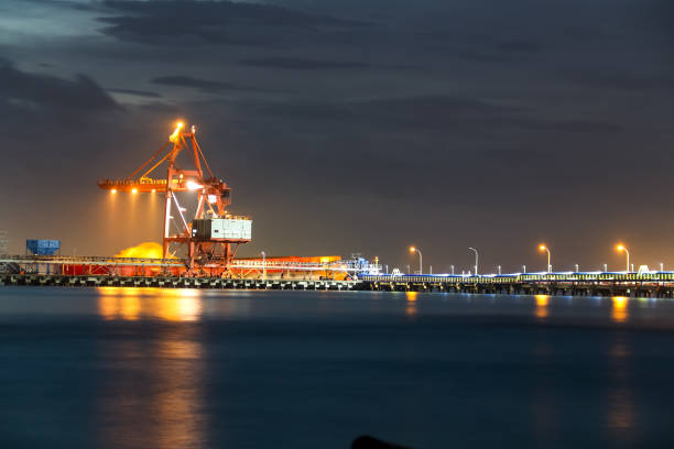 istock An industrial port filled 1454764909