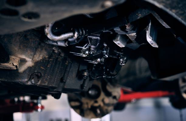istock Close up of a car motor element 1454766701