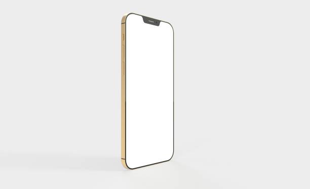 istock 3D rendering of a new smartphone isolated on a white background 1454767573