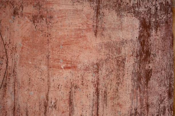 istock Closeup of an old grunge wooden wall texture 1454770708