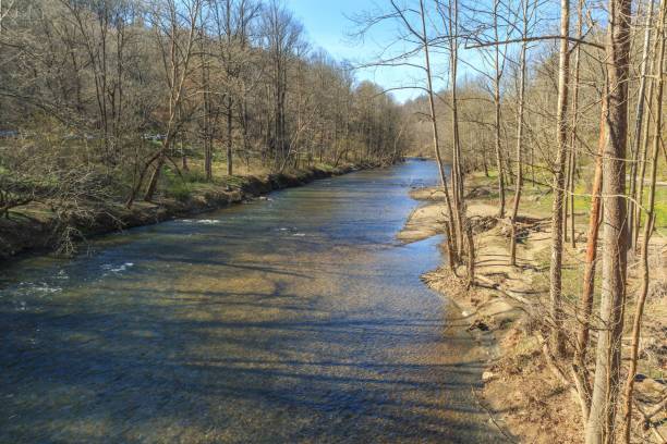 istock River in the Patapsco State Park in Baltimore, Maryland 1454774425