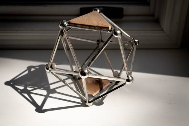 istock Closeup of a metal constructor on a windowsill 1454779037