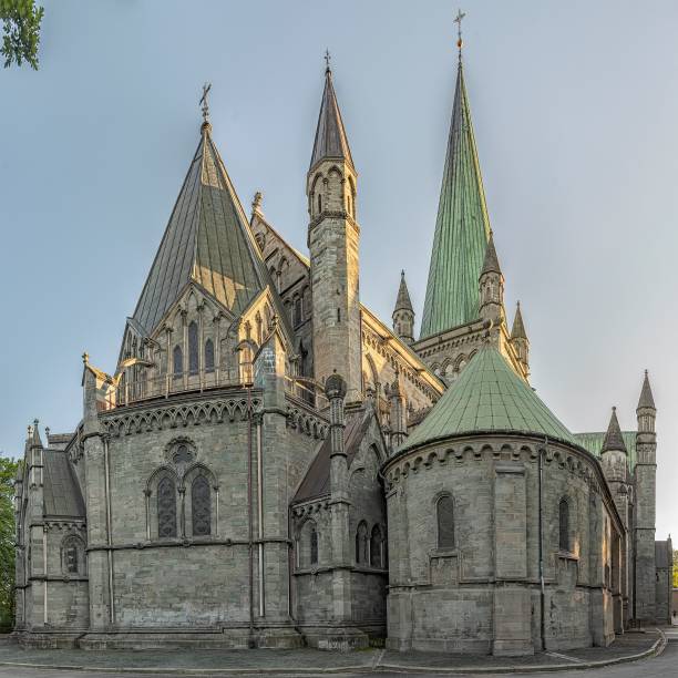 istock Nidaros Cathedral in Trondheim Norway with breathtaking architecture 1454779119