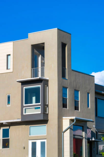istock Vertical shot of a residential building 1454779714