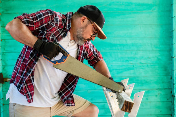 istock Caucasian repairman in a workshop 1454782522