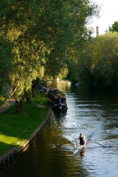 istock People paddling on a river in summer 1454784227