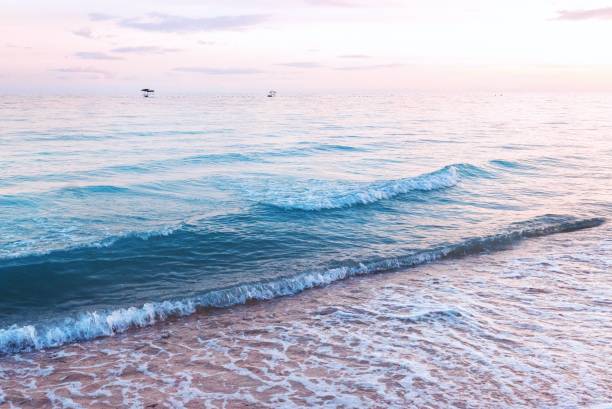 istock Calm sea in the early morning 1454784593