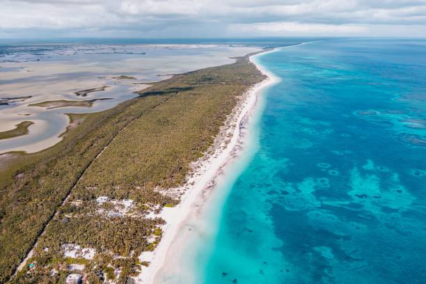 istock Mesmerizing view of a tranquil blue sea on a sunny day 1454784860