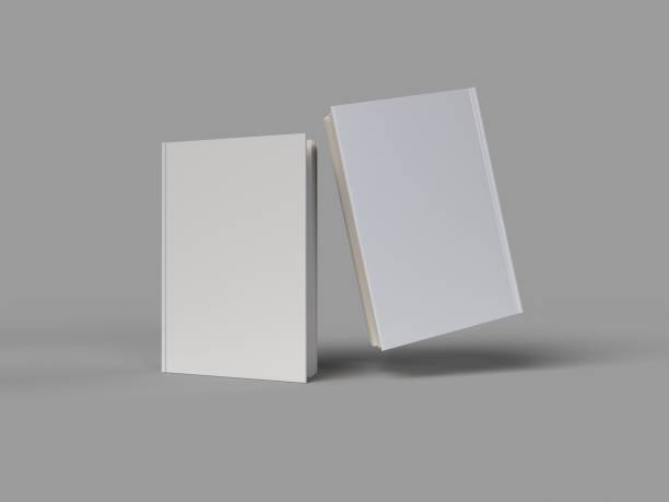 istock 3d rendering illustration of the white books on a solid background 1454785745