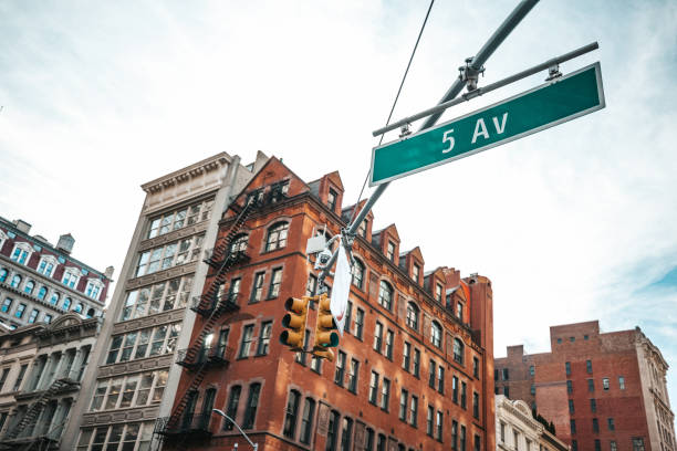 istock 5th stoplight sign in Midtown Manhattan 1454790214