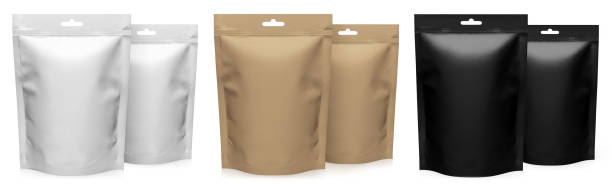 istock Set of doypacks on white 1454790750
