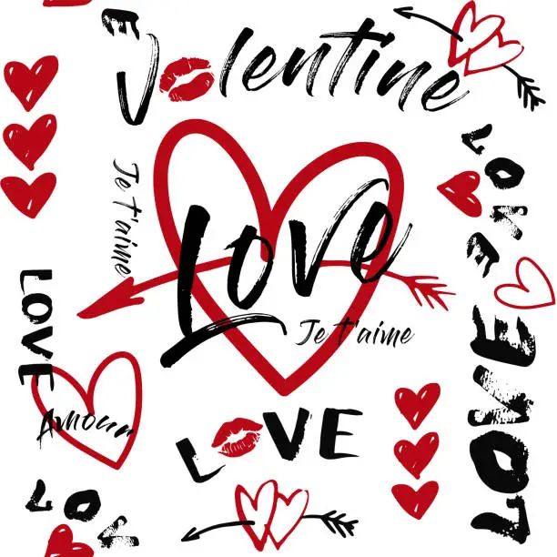 Vector illustration of Valentine’s day