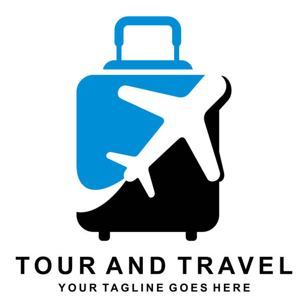 Tour and travel symbol design vector illustration Tour and travel symbol design vector illustration tourism logo stock illustrations
