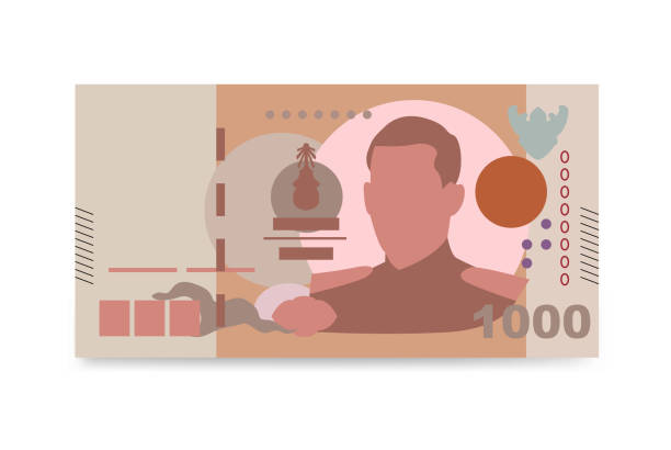 ภาพประกอบสต็อกที่เกี่ยวกับ “ภาพประกอบเวกเตอร์เงินบาท. ไทย, กัมพูชา, ลาว, พม่า, เวียดนามชุดเงินชุดธนบัตร. เงินกระดาษ 1,000 บาท � - thai money”
