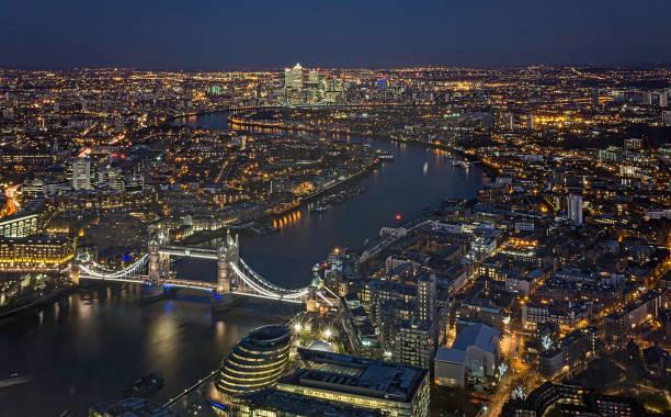 istock Tower Bridge and London City Scape 1454809678