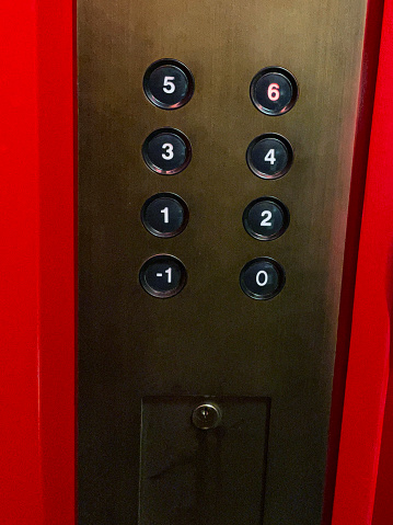 Elevator Keypad Layout Closeup Image Of Buttons On Lift Elevator Keypad Stainlesssteel Control ...