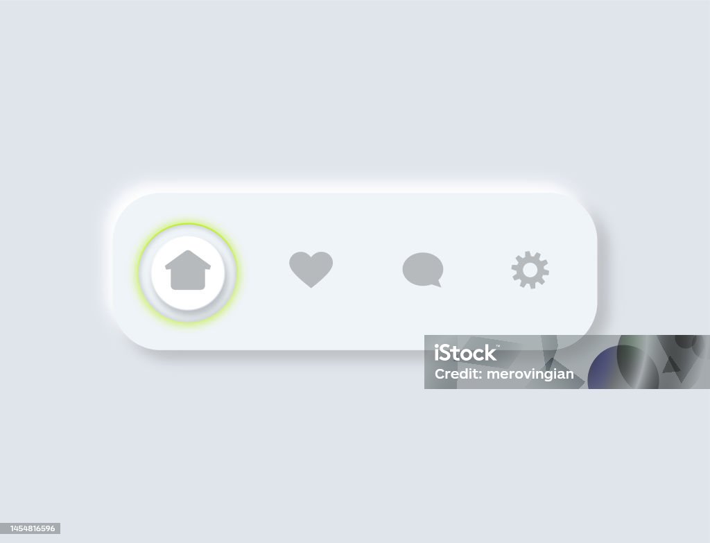 Website Design Menu Navigation Elements Navigation Menu Bars Stock ...