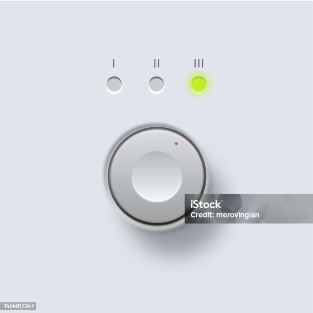 Generic Control Dial Control Knob Or Dial Stock Illustration - Download Image Now - Knob ...