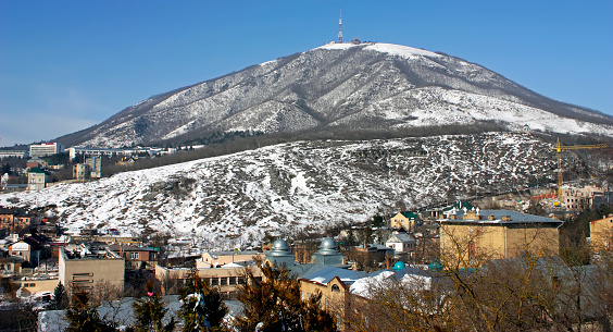 Pyatigorsk resort in the mountains Caucasus.